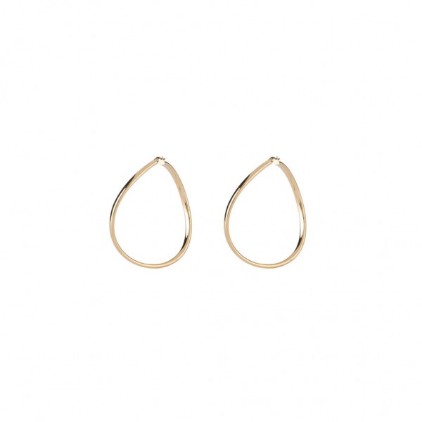 GUESS Earring Hoops I Did It Again | Gold Stainless Steel JUBE04196JWYGT/U