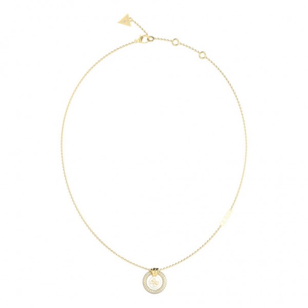 GUESS Necklace Knot You Zircons | Gold Stainless Steel JUBN04052JWYGWHT/U