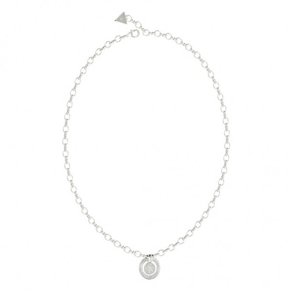GUESS Necklace Knot You Zircons | Silver Stainless Steel JUBN04056JWRHT/U