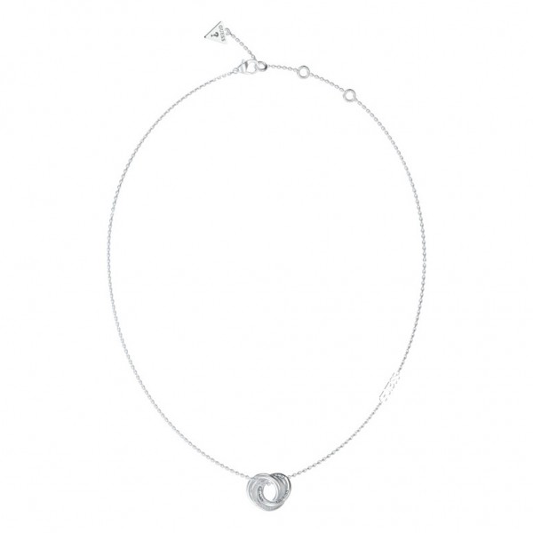 GUESS Necklace Perfect Zircons | Silver Stainless Steel JUBN04062JWRHT/U