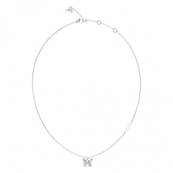 GUESS Necklace Chrysalis Zircons | Silver Stainless Steel JUBN04107JWRHT/U