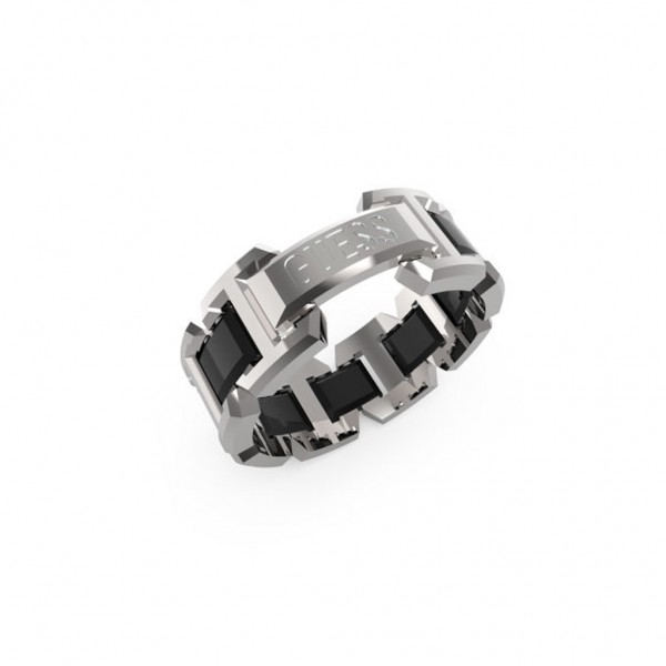 GUESS Ring Montecarlo | Two Tone Stainless Steel JUMR04031JWSTBK64