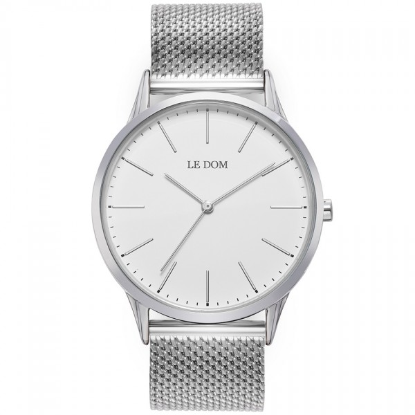LE DOM Classic LD.1001-10 Silver Stainless Steel Bracelet