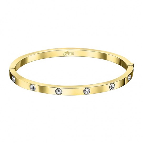 LOTUS Style Bracelet Crystals | Gold Stainless Steel LS1846-2/2