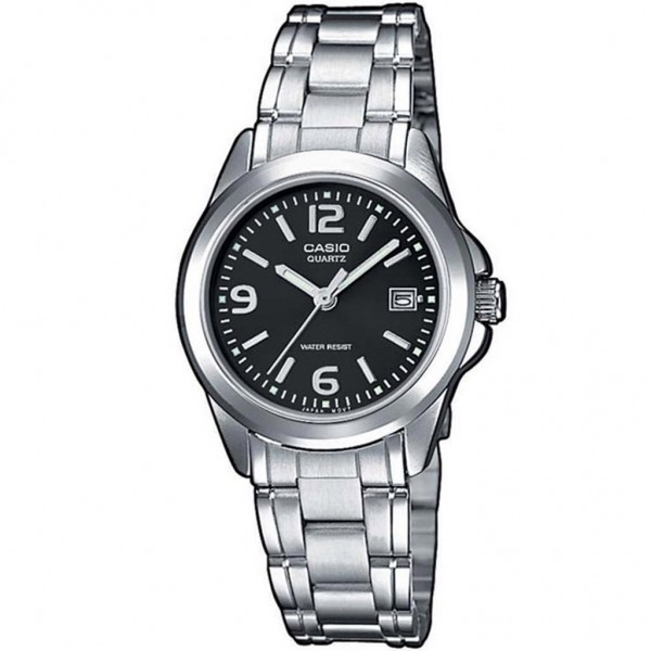 CASIO Collection LTP-1259PD-1AEF Silver Stainless Steel Bracelet