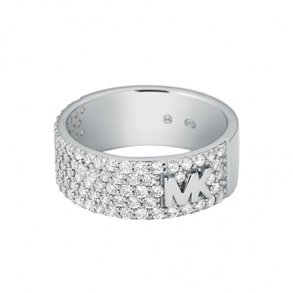 MICHAEL KORS Ring Premium Zircons | Silver Plated No.52 MKC1555AN040-6