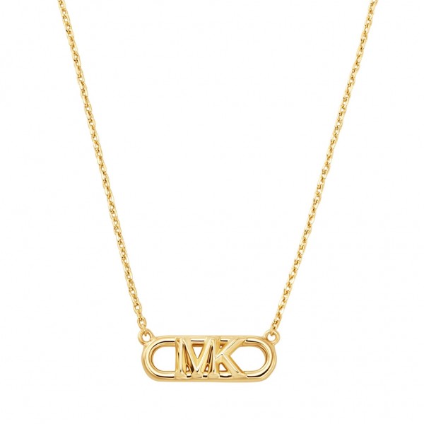 MICHAEL KORS Necklace Premium Statement Link | Gold Plated 14K MKC164200710