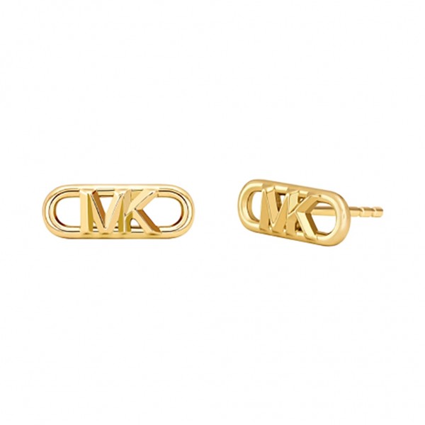 MICHAEL KORS Earring MK Statement Link Sterling | Gold Plated MKC164300710