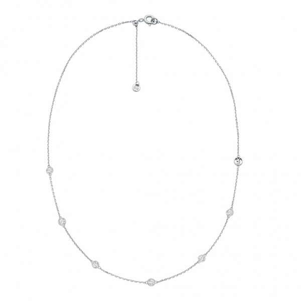 MICHAEL KORS Necklace Brilliance Zircons | Silver Plated MKC1714CZ040