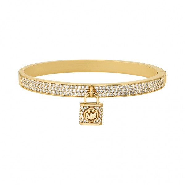MICHAEL KORS Bracelet Premium Zircons | Brass Gold Plated 14K MKJ8064710