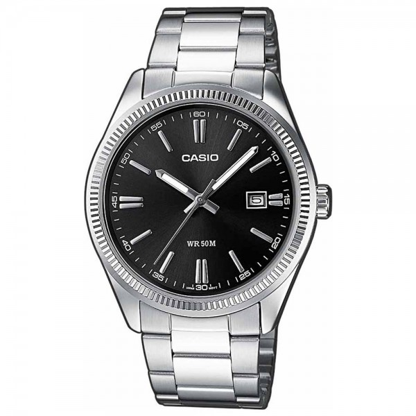CASIO Collection MTP-1302PD-1A1VEF Silver Stainless Steel Bracelet