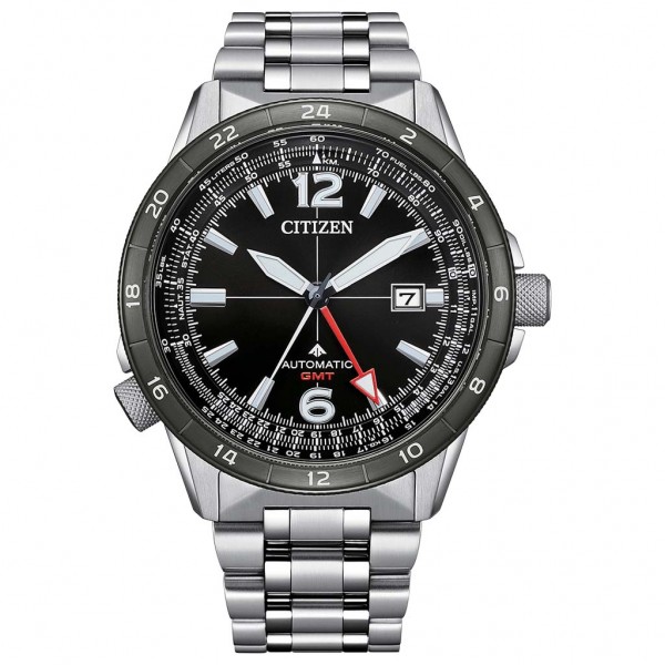 CITIZEN Promaster Air GMT NB6046-59E Automatic Silver Stainless Steel Bracelet