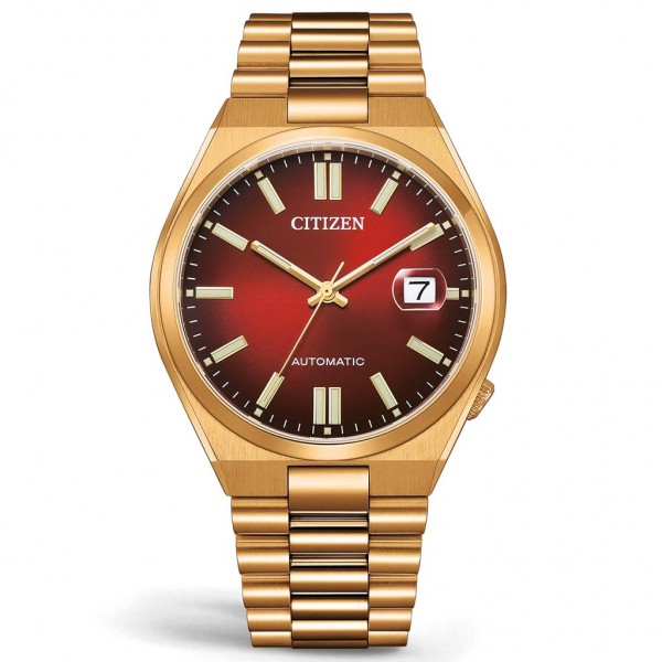 CITIZEN Gents NJ0153-82X Automatic Gold Stainless Steel Bracelet