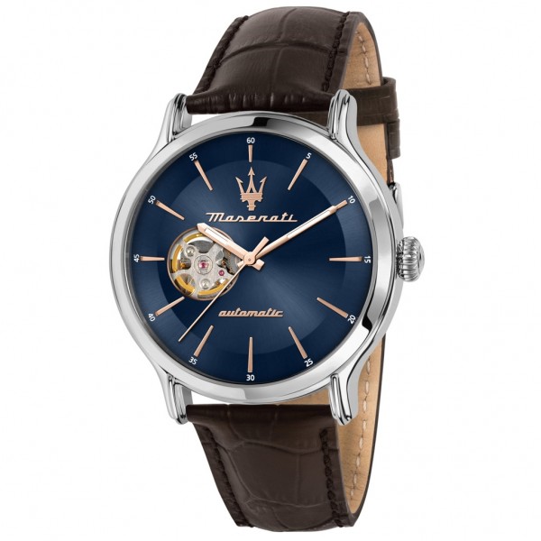 MASERATI Epoca R8821118010 Automatic Brown Leather Strap