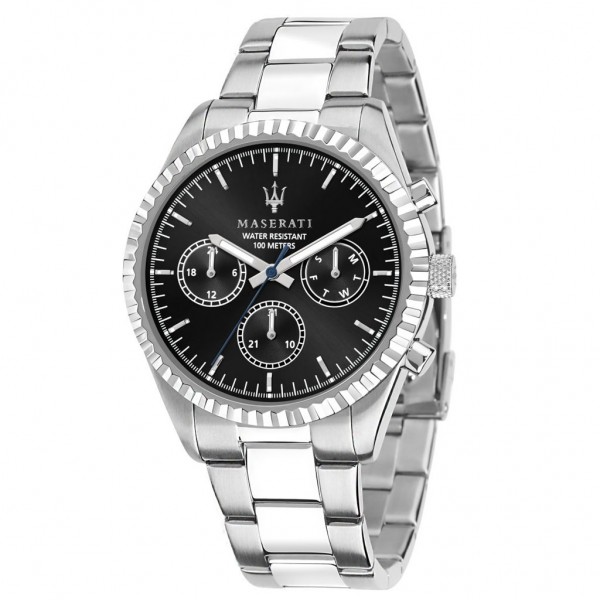 MASERATI Competizione R8853100023 Multifunction Silver Stainless Steel Bracelet