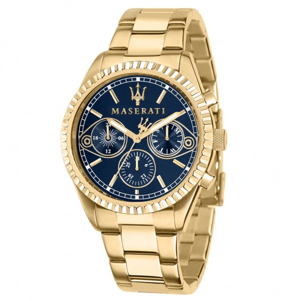 MASERATI Competizione R8853100026 Multifunction Gold Stainless Steel Bracelet