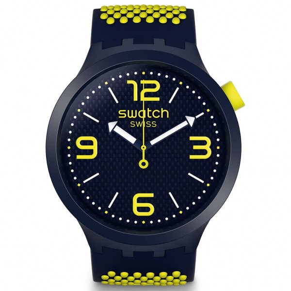 SWATCH BBNEON SO27N102 Two Tone Silicone Strap