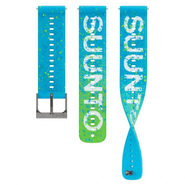 SUUNTO Watch Bands Athletic 6 Blue Silicone Strap 22mm SS051070000