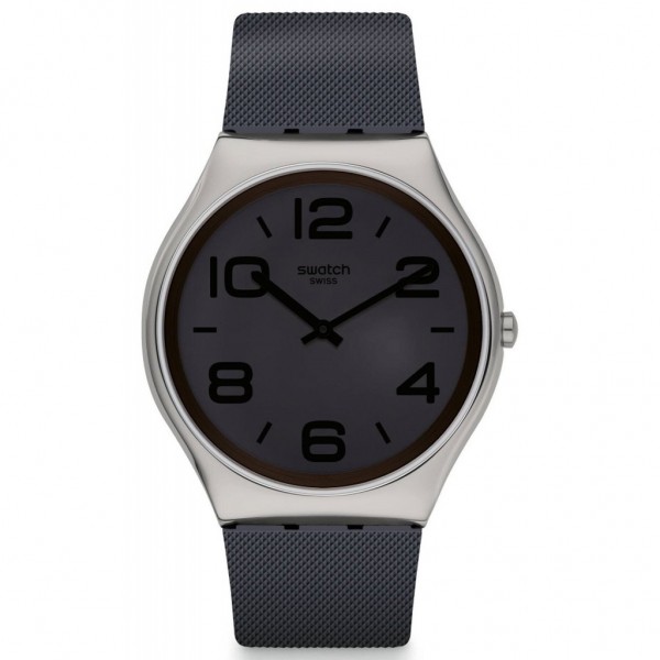 SWATCH Day Trick SS07S110 Grey Rubber Strap