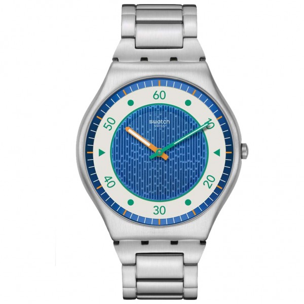 SWATCH Splash Dance SS07S143G Silver Stainless Steel Bracelet