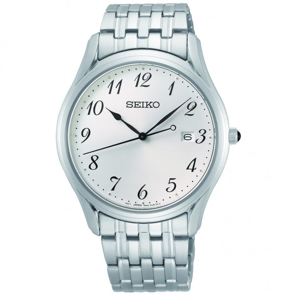 SEIKO Conceptual Series SUR299P1 Silver Stainless Steel Bracelet