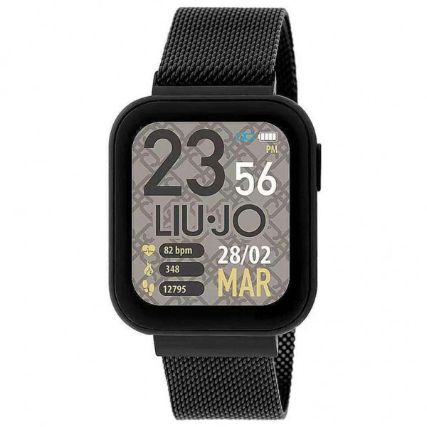 LIU JO Smartwatch Man SWLJ023 Black Stainless Steel Bracelet