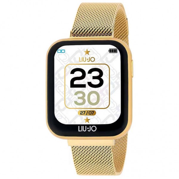 LIU JO Smartwatch Voice SWLJ053 Gold Stainless Steel Bracelet