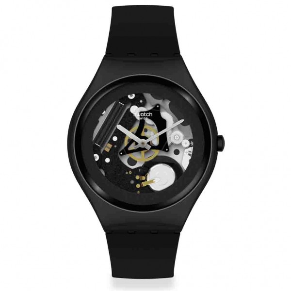 SWATCH Skin Beauty Is Inside SYXB105 Black Silicone Strap