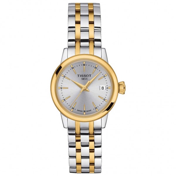 TISSOT T-Classic Dream Lady Two Tone Stainless Steel Bracelet T1292102203100