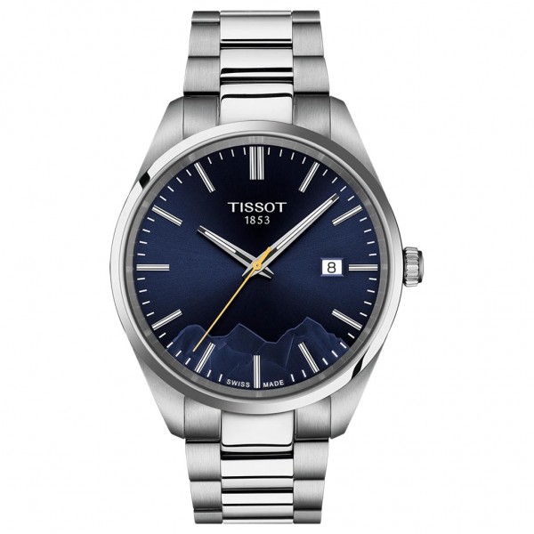 TISSOT T-Classic PR 100 Jungfraubahn Silver Stainless Steel Bracelet Limited Edition T1504101104102