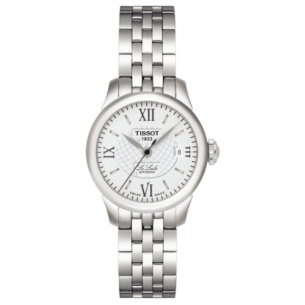 TISSOT T-Classic Le Locle Automatic Silver Stainless Steel Bracelet T41118333