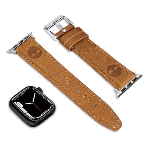 TIMBERLAND Lacandon Brown Leather Smart Strap 22mm TDOUL0000104