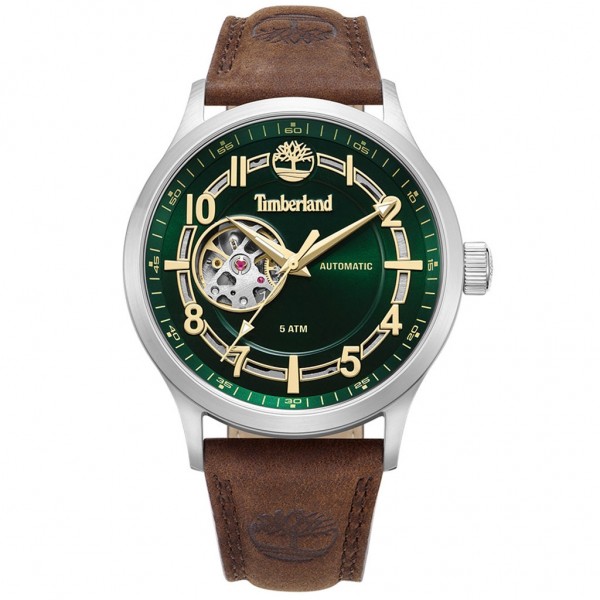 TIMBERLAND Langerbuck TDWGE0041902 Automatic Brown Leather Strap