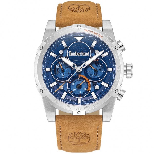 TIMBERLAND Sherbrook TDWGF0009404 Multifunction Tampa Leather Strap