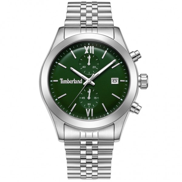 TIMBERLAND Ripgorge TDWGI0075205 Chrono Silver Stainless Steel Bracelet