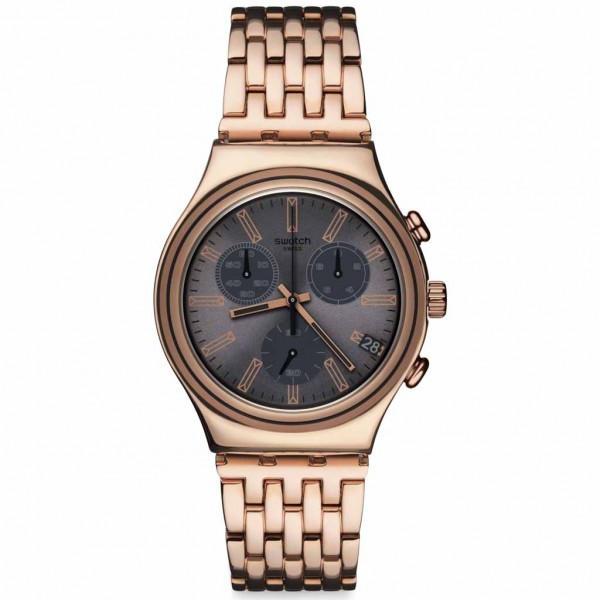 SWATCH Gris En Rose Restyled YCG411GD Rose Gold Stainless Steel Bracelet