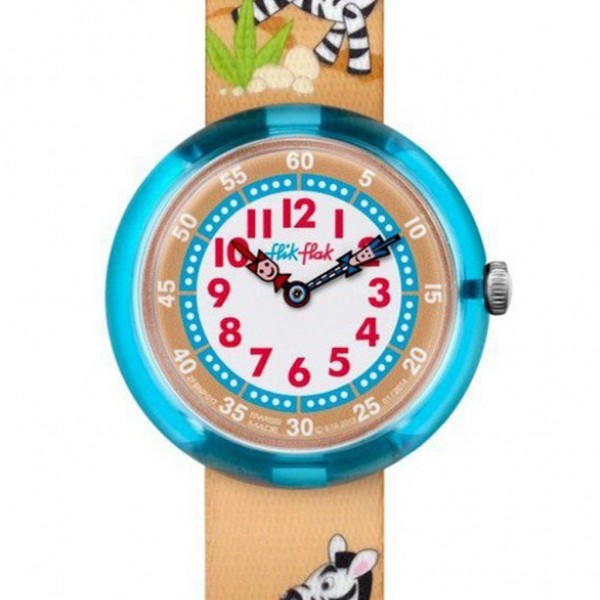 FLIK FLAK Zebralandia ZFBNP017 Multicolor Fabric Strap